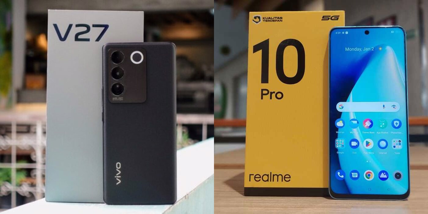 Bingung Memilih Antara Realme 10 5G dn Vivo V27 5G? Begini Pencerahan Masing-Masing Spesifikasinya 