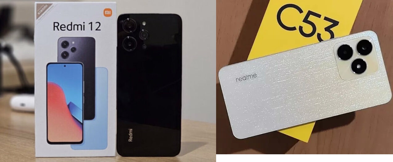 Jangan Salah Pilih, Xiaomi Redmi 12 atau Realme C53, Dua Pilihan Smartphone Layar Sentuh Modern