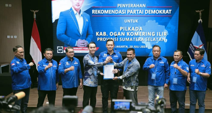 Partai Demokrat Rekomendasikan Muchendi-Supriyanto sebagai Calon di Pilkada OKI