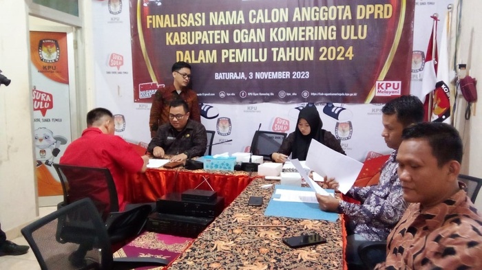 457 Caleg Bersiap Bertarung untuk DPRD OKU 2024