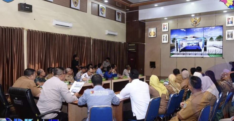 Rakor Kegiatan Hiburan Rakyat Dalam Rangka Peringatan Hut Ke-20 Kabupaten Oku Selatan Tahun 2024.