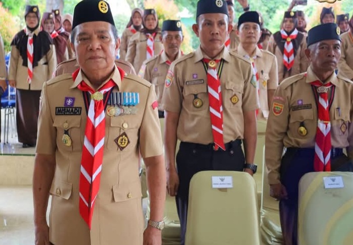 Wabup OKU Selatan Hadiri Pelantikan Mabicab dan Kwarcab Gerakan Pramuka OKU