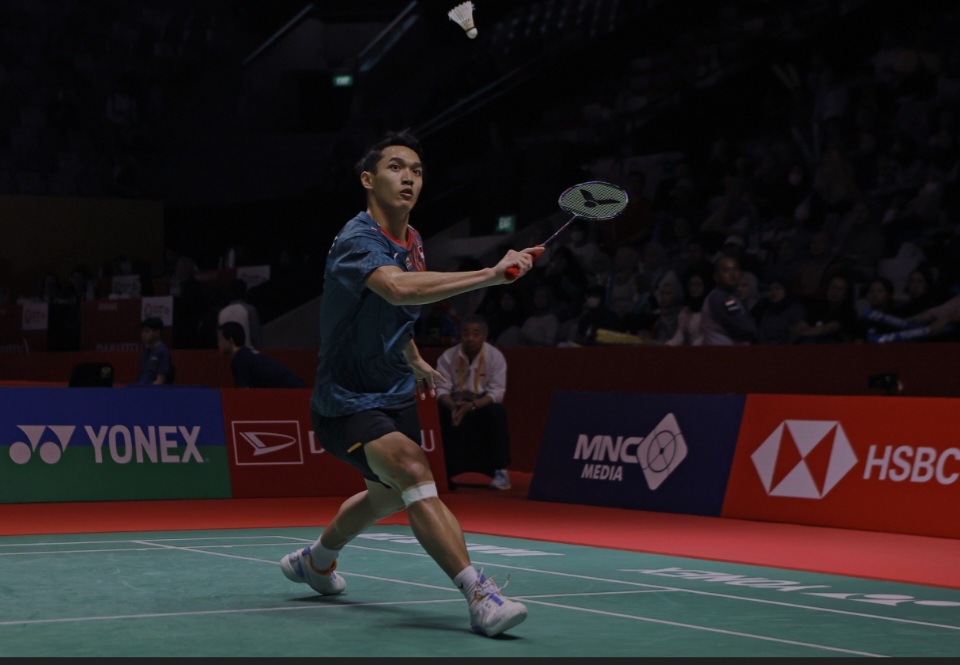 Jonatan Christie Lolos ke Perempat Final Indonesia Masters 2025