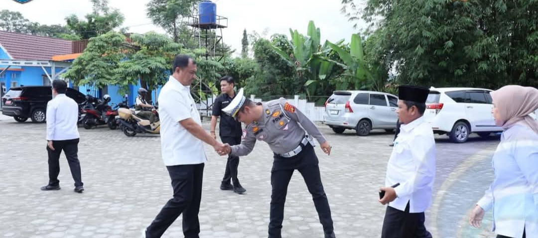 BUPATI ABUSAMA TINJAU KESIAPAN TABLIGH AKBAR HARI JADI KE-22 OKU SELATAN