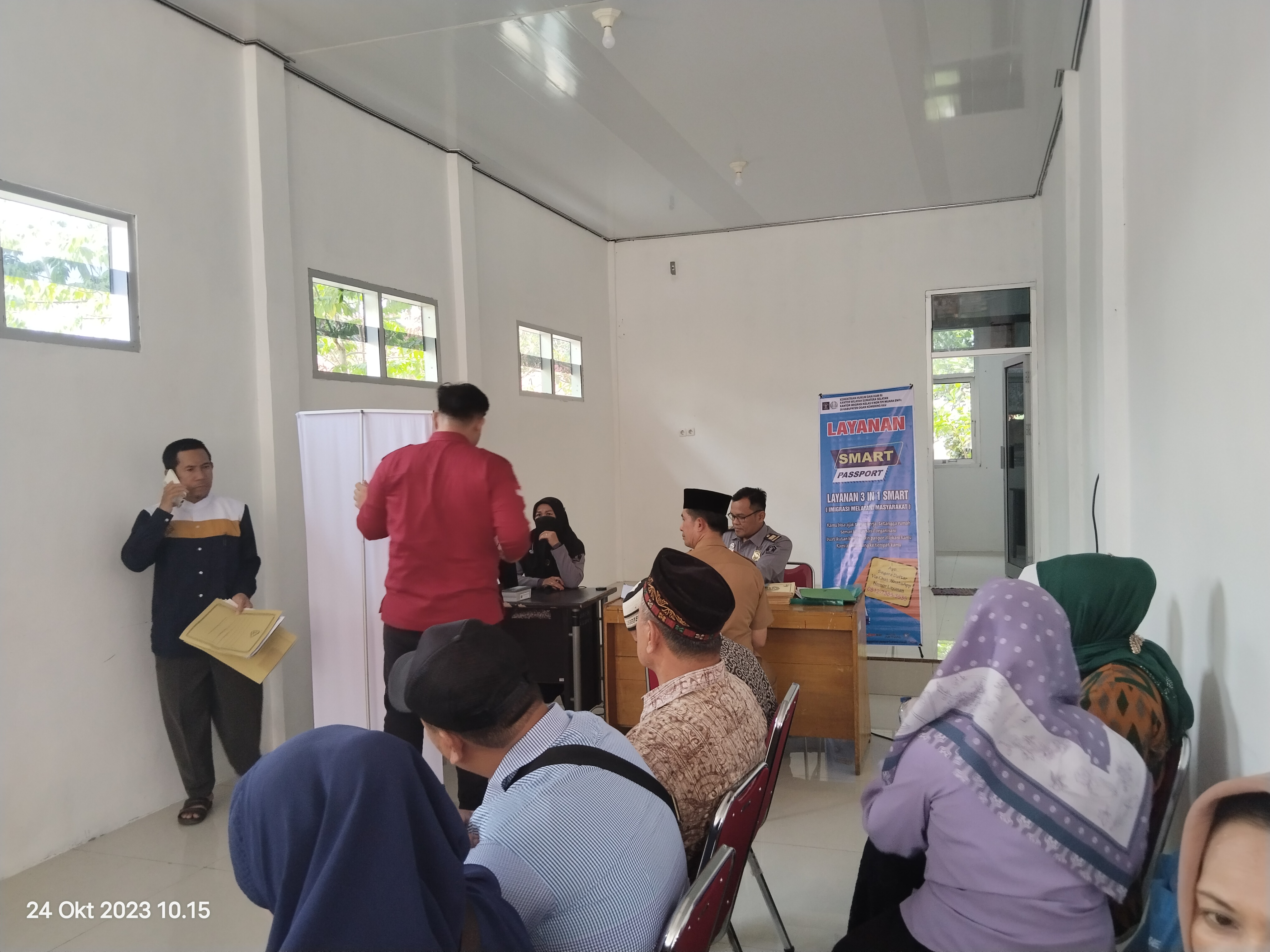 Kanin Kelas 2 Muara Enim Membangun Layanan Smart Pelayanan Imigrasi Di OKU Selatan