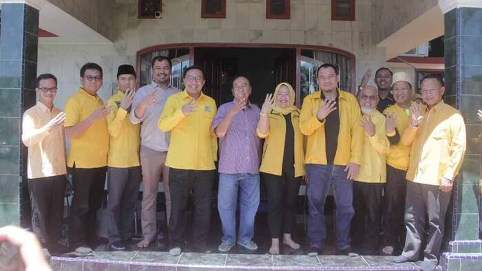 Abusama Terima Kedatangan DPD Golkar Sumsel