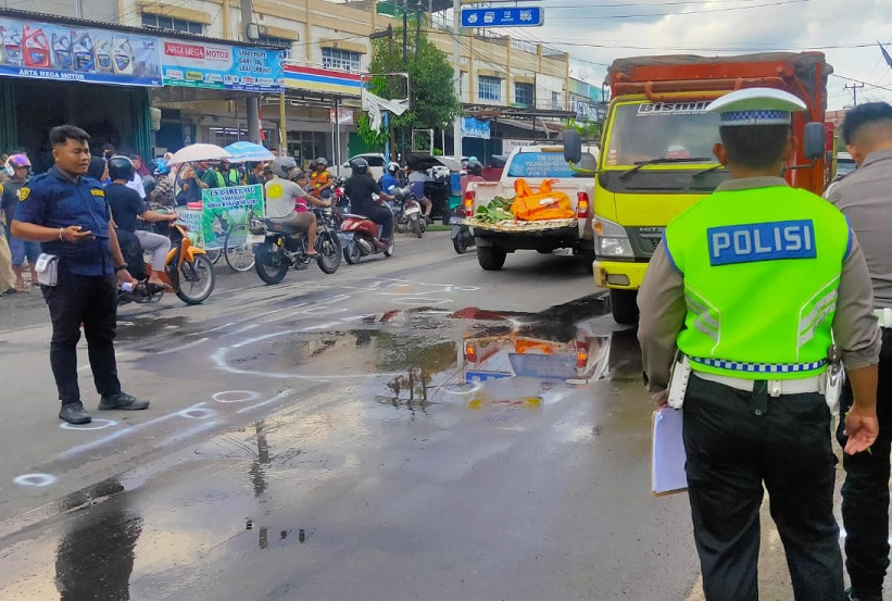 Tragis! Pengantin Baru di Baturaja Tewas Terlindas Dumptruk