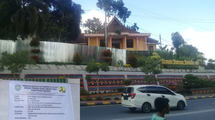 Telan Biaya Rp 8 Milyar, Pembangunan Rumah Dinas Bupati OKUS Dimulai