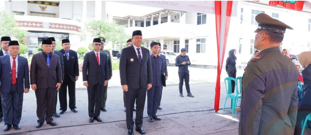 Bupati Abusama Pimpin Upacara Hari Kesaktian Pancasila di OKU Selatan