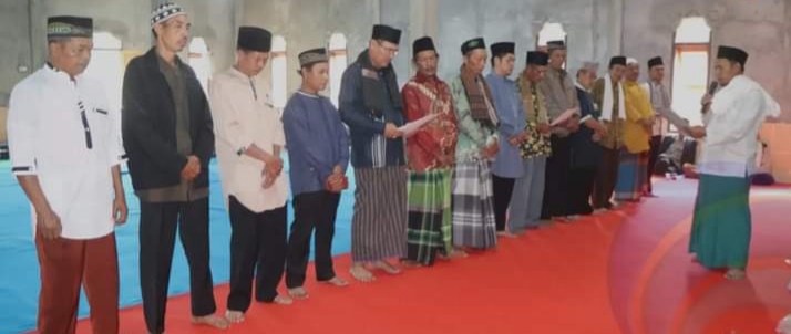 Momentum Isra Mi'raj,  Pelantikan PC NU Kecamatan Pulau Beringin dan Pesan Keharmonisan