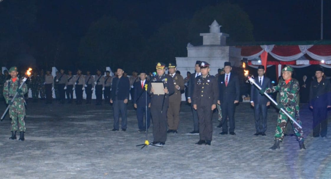 Peringatan HUT Kemerdekaan RI ke-78: Penghormatan dan Renungan Suci di OKU Selatan