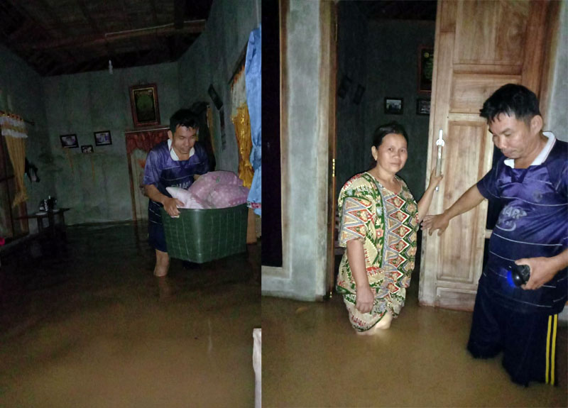 Mati Lampu, Dua Dusun Desa Lubar di Kepung Banjir