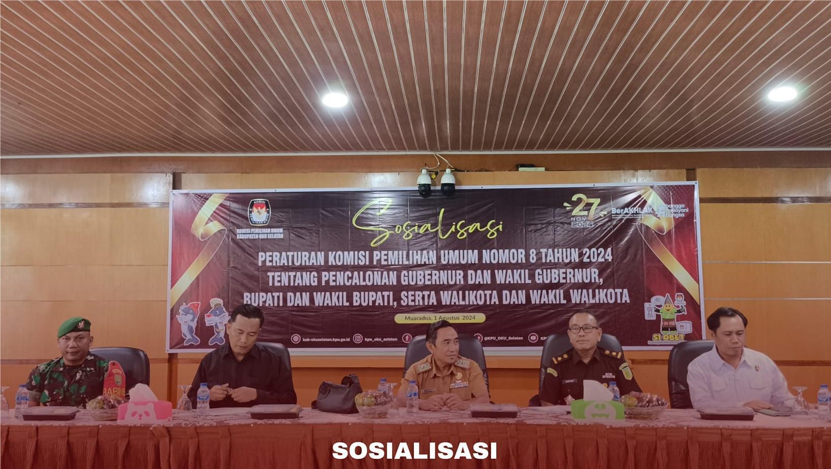 Polres OKU Selatan Dukung Transparansi dalam Pencalonan Pilkada 2024