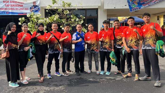 Wushu OKU Selatan Capai Target, Gondol 5 Emas  3 Perak  3 Perunggu Di Porprov Sumsel 2023 Lahat