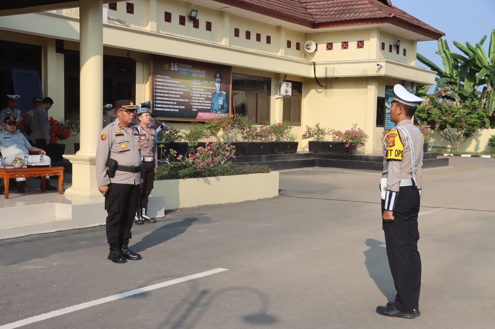 Wakapolres Himbau Remaja untuk Sama-Sama Menjaga Kamtibmas