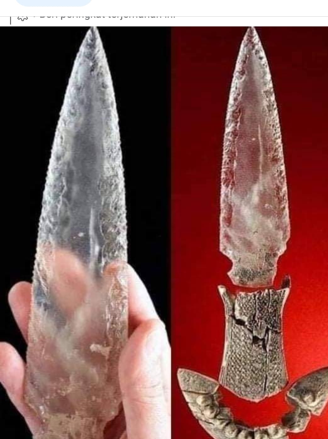 Penemuan Belati Kristal Berusia 5000 Tahun di Makam Megalit Spanyol