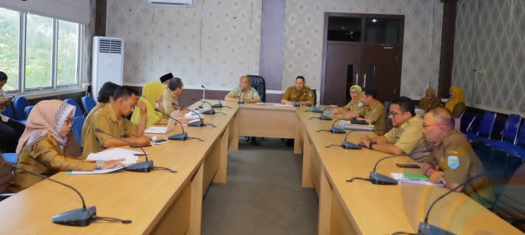 Pemkab OKU Selatan Gelar Rakor Perubahan Kelembagaan Perangkat Daerah