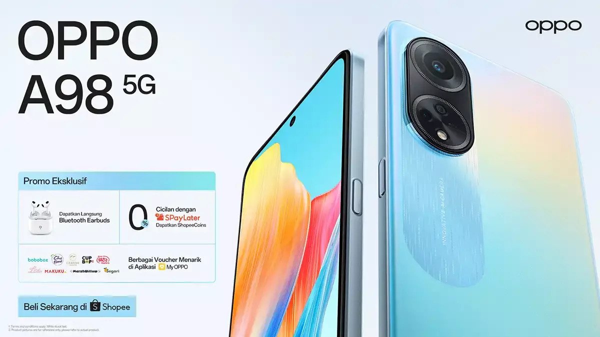 OPPO A98 5G, Smartphone Terbaru dengan Fitur Unggulan dan Harga 4 Jutaan