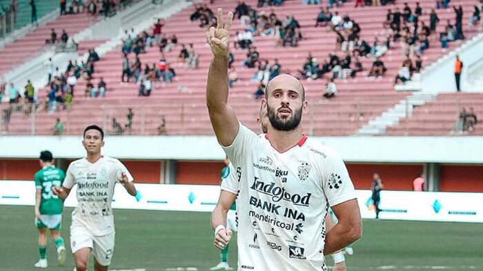 Pemain Palestina Cetak Gol, Bawa Kemenangan bagi Bali United