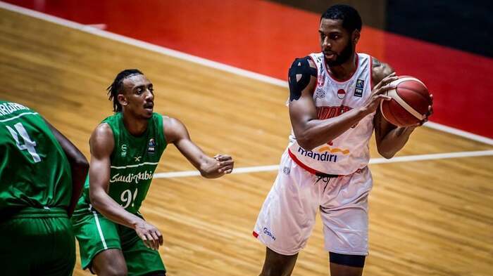 Tim Nasional Basket Indonesia Tumbang Oleh Arab Saudi