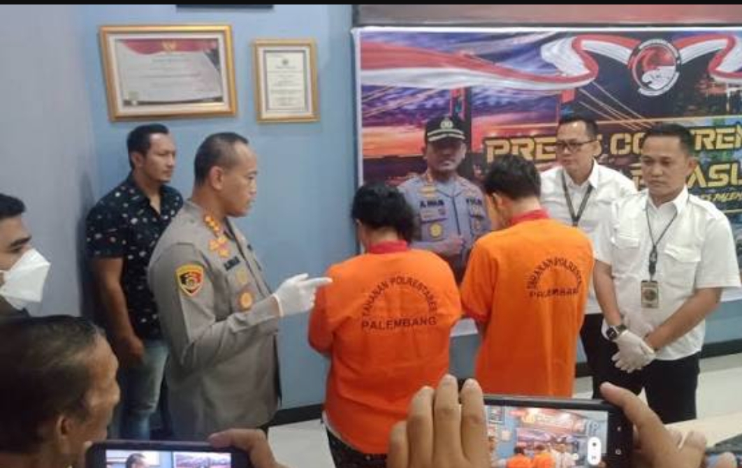 Polisi Ungkap Kasus Peredaran Narkoba di Palembang, Dua Pelaku Diamankan