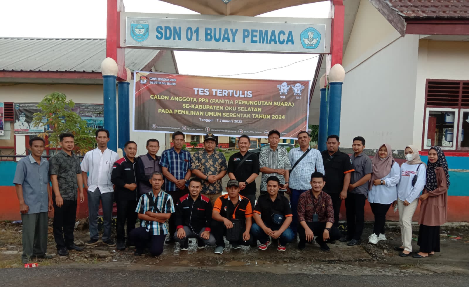 237 Peserta Ikuti Seleksi  PPS di Kecamatan Buay Pemaca 