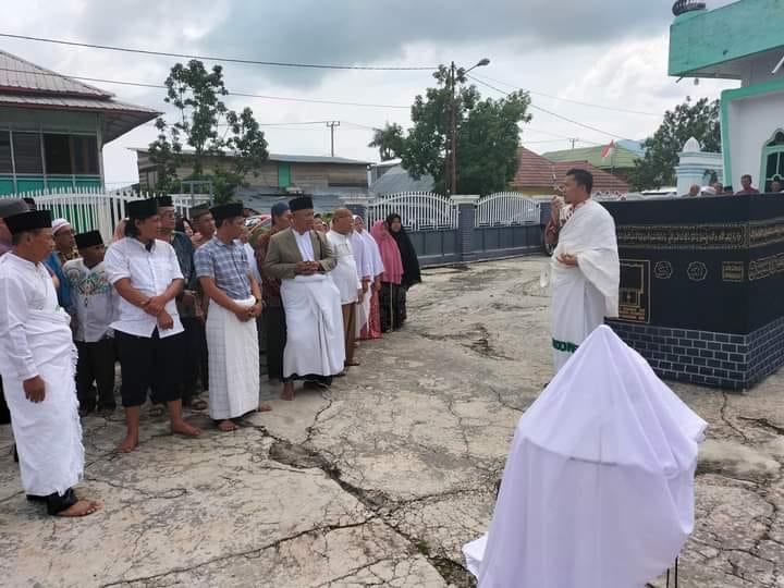 249 CJH OKU Selatan Ikuti Patihan Manasik Haji