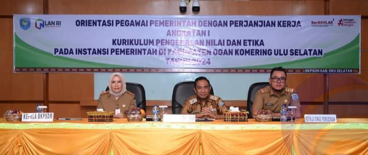 BKPSDM OKU Selatan Lakukan Orientasi ke PPPK