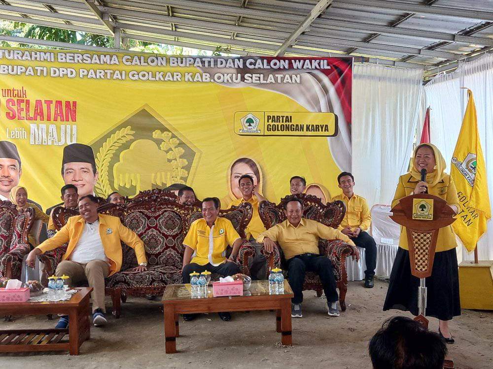 Tok Tok! DPP Partai Golkar Resmi Tunjuk Abusama-Misnadi Sebagai Cabup dan Cawabup Pilkada OKU Selatan