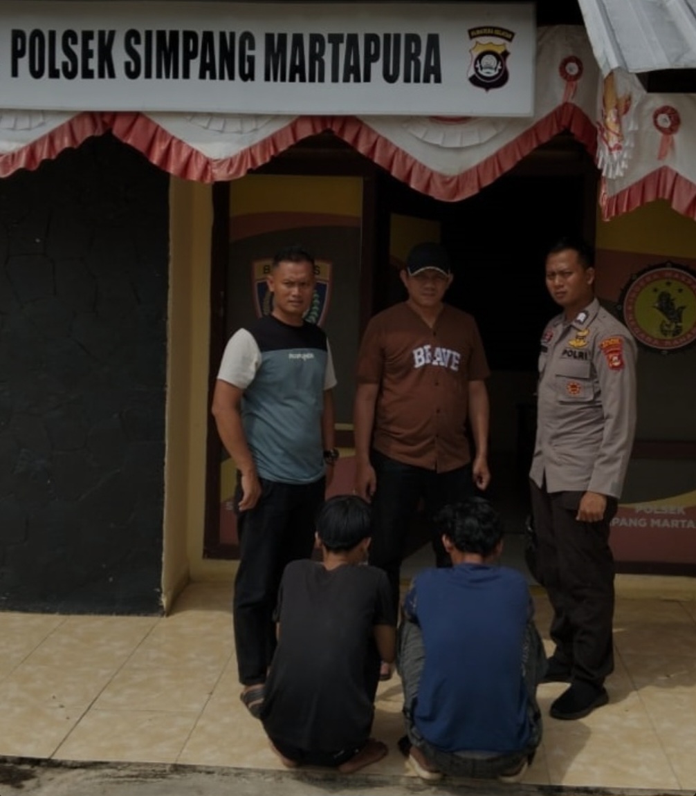 Polsek Simpang Berhasil Ringkus 2 Pelaku Pembobolan Warung Lesehan di Karang Agung