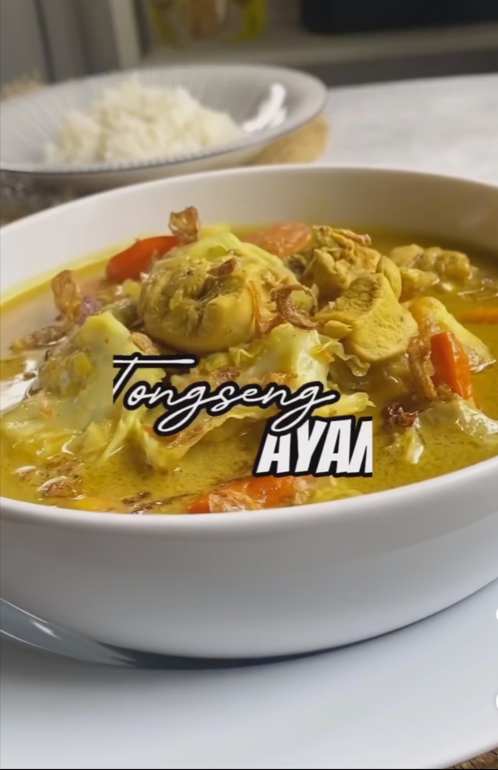 Lemak Nian Ternyata Ada Menu Tongseng Ayam, Simak Cara Buatnya ! 