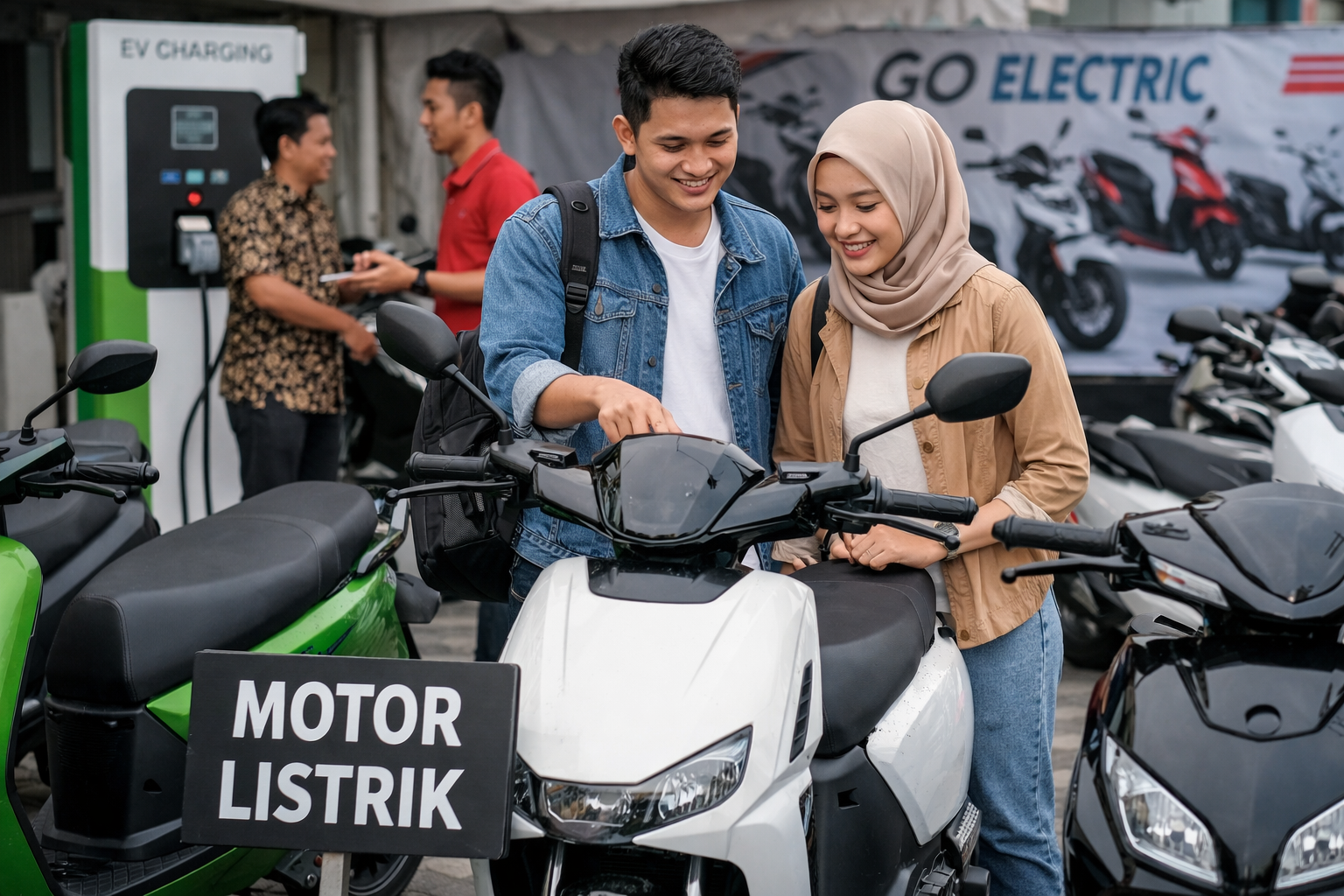 Pemerintah Percepat Program Elektrifikasi, Penjualan Motor Listrik Diprediksi Naik Signifikan