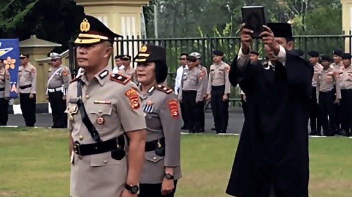 Polres OKU Lakukan Penyegaran Jabatan di lingkungan Polri