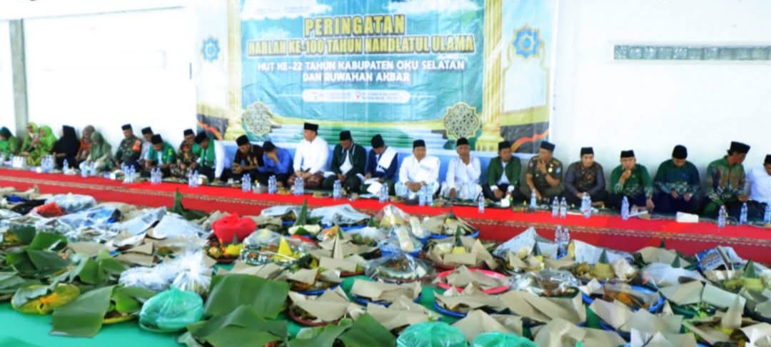 Wabup Misnadi Hadiri Harlah 100 NU dan HUT ke-22 OKU Selatan