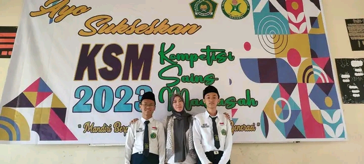 Raih Juara, Tiga Siswa MTsN 1 OKUS Maju ke KSM Tingkat Provinsi