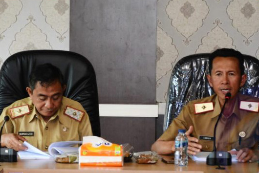 Asisten III Pimpin Rapat Pembahasan Perda Tentang Pajak dan Retribusi Daerah