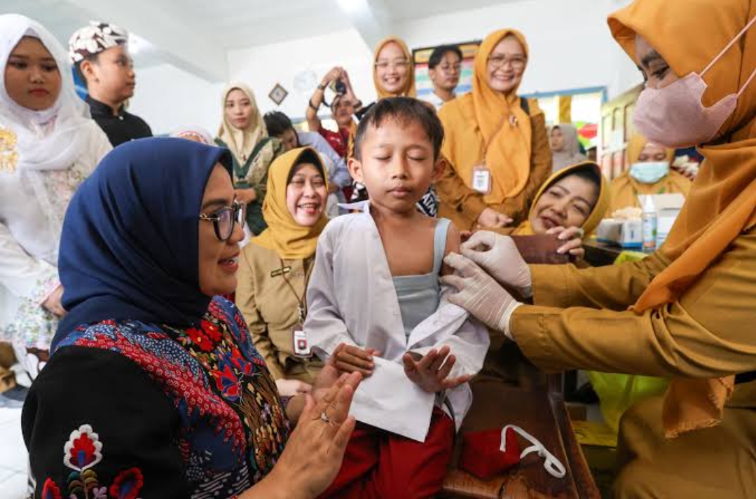 Vaksin MR Aman, Kasus Campak di Indonesia Mulai Menurun