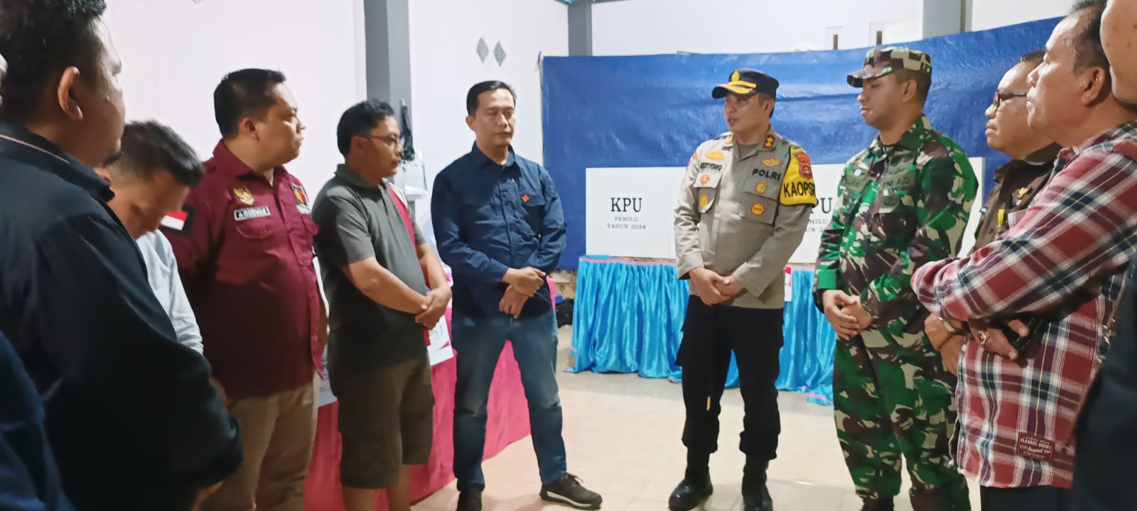 Kesiapan TPS Jelang Pelaksanaan Pemungutan Suara Pemilu Serentak Tahun 2024 