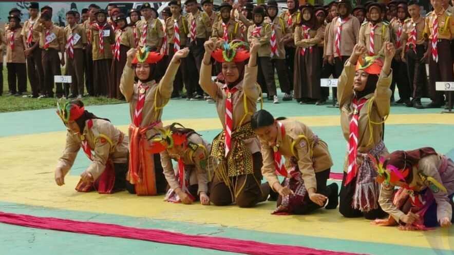 Ditetapkan Pramuka sebagai Wadah Pembinaan Generasi Muda di OKU Selatan