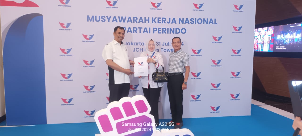 DPP Partai Perindo Tunjuk ABUSAMA dan H. MISNADI sebagai Calon Resmi Pilkada OKU Selatan