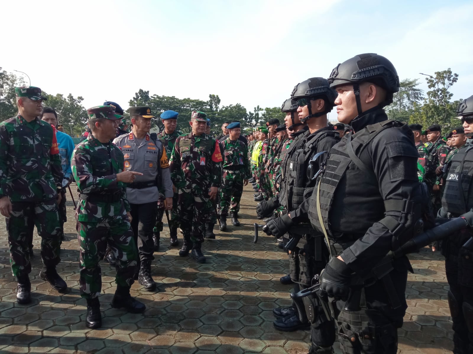 Sambut Kedatangan Presiden RI, 3200 Personel Keamanan Dikerahkan di Palembang