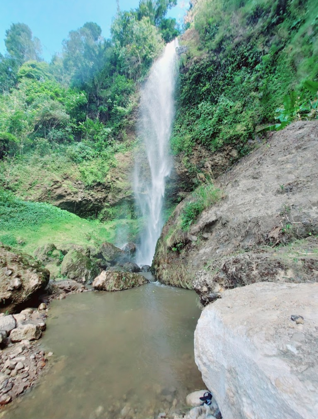 Pesona Alam Curup Cangkah Kidau, Air Terjun Tersembunyi di OKU Selatan