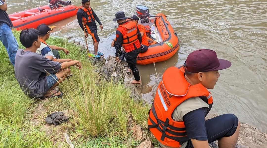 Dua Bocah Hanyut di Sungai Komering, Satu Ditemukan Tewas, Satu Masih Dicari