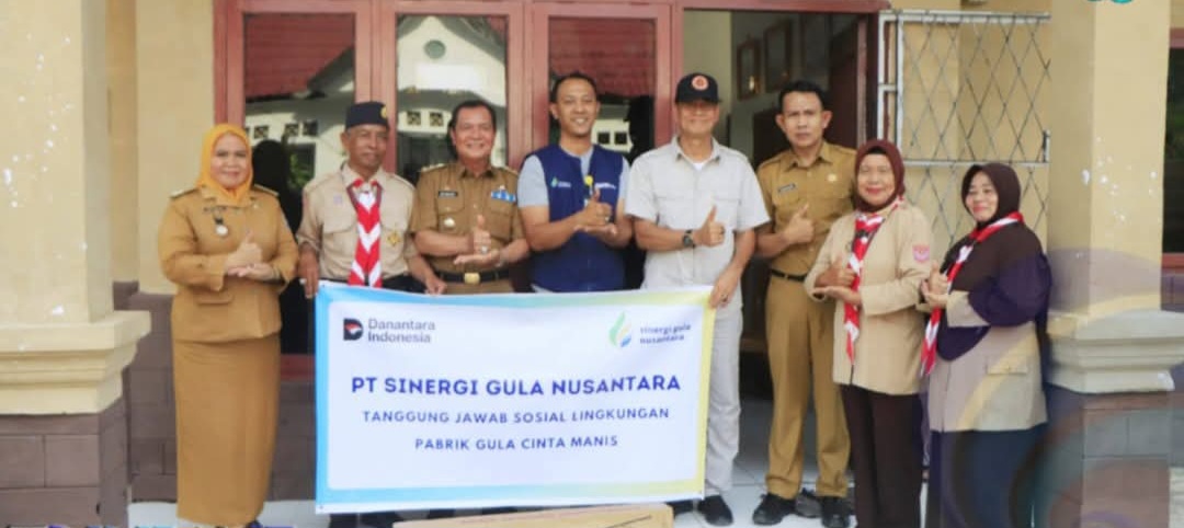 Wabup OKU Selatan Terima Bantuan CSR PT SGN dan PT Cinta Manis untuk Gerakan Pramuka