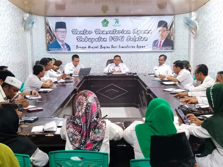 Kemenag OKUS Gelar Rapat Persiapan HAB