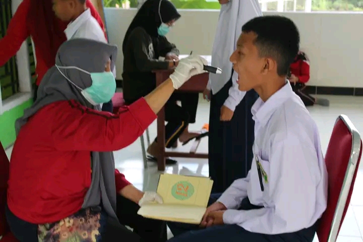 Puskesmas Cek Kesehatan Siswa MTs