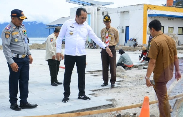 Tinjau Persiapan Puncak Peringatan HUT Pramuka ke-61