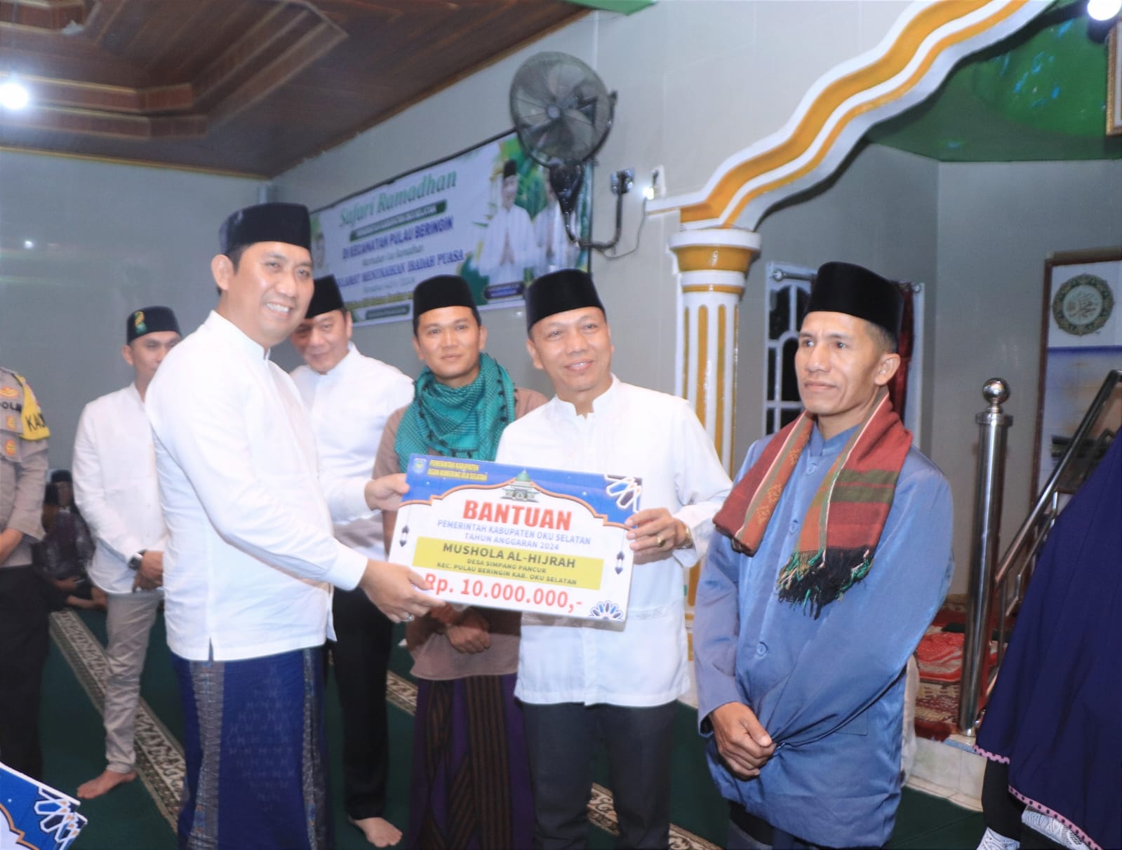 Bupati OKU Selatan Lakukan Safari Ramadhan