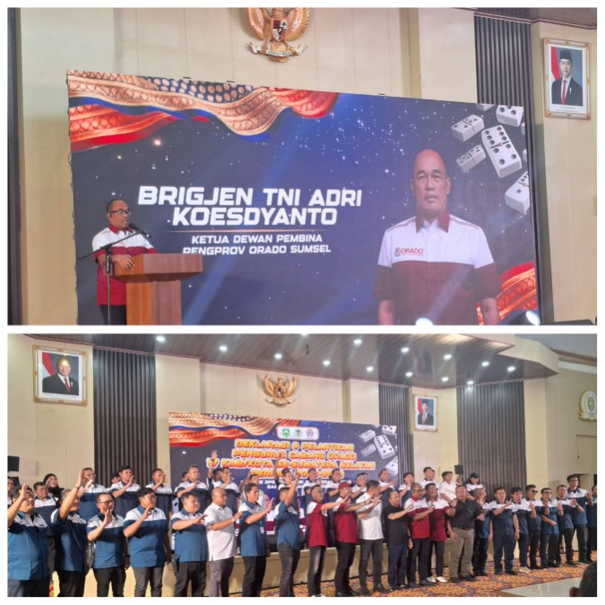 ORADO se-Sumsel Periode 2026–2030 Dilantik, Fokus Cetak Atlet Profesional