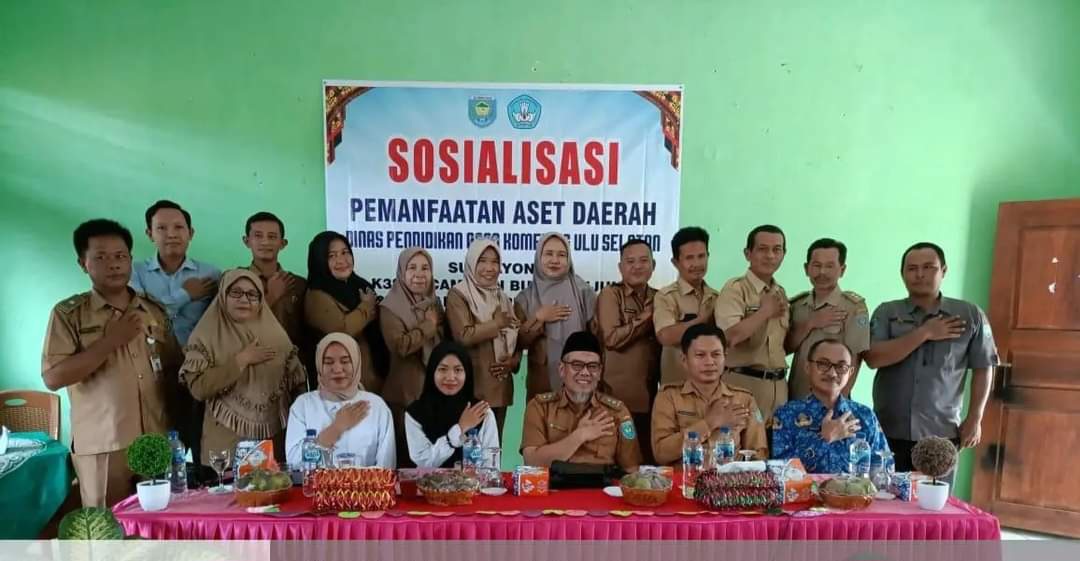 Dinas Pendidikan OKU Selatan Terus Sosialisasikan Pemanfaatan Aset